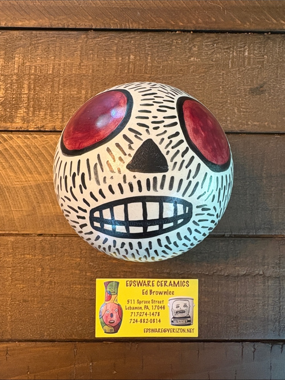 Edsware Ceramics Hand-Painted Wall Art